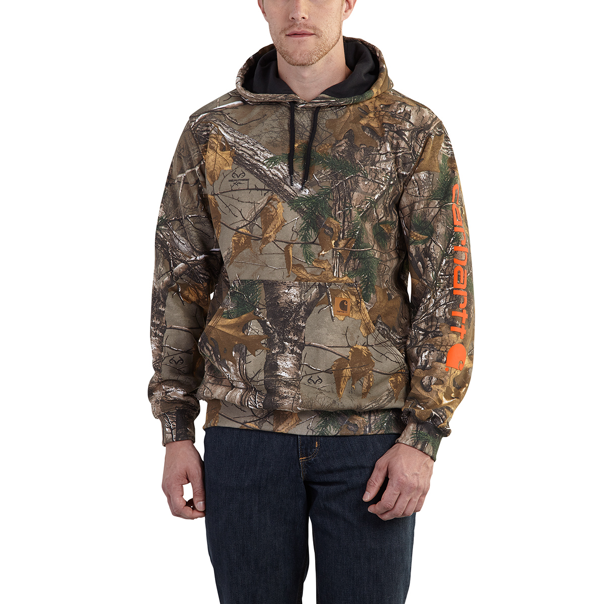 Carhartt Men s Camo Logo Sweatshirt 101763 Vermont Gear Farm Way