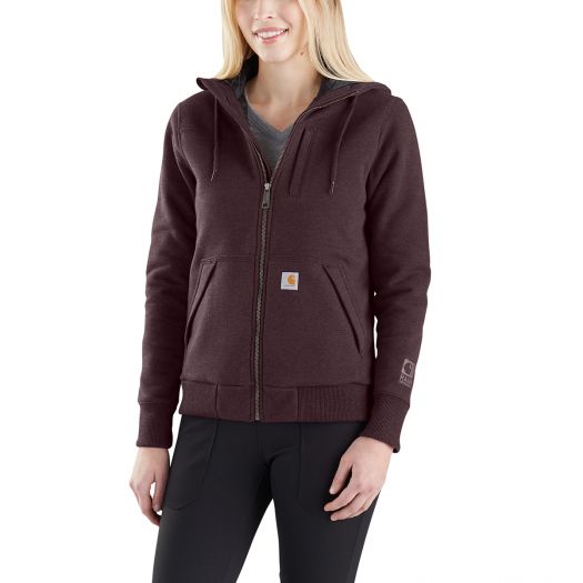 Carhartt Women s Rain Defender Rockland Quilt Lined Full Zip Hooded Sweatshirt Vermont Gear Farm Way