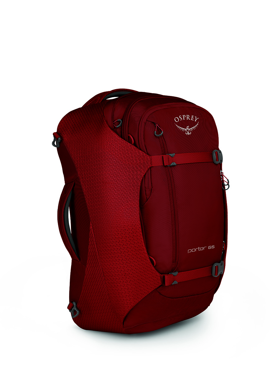 Vermont Gear - Farm-Way: Osprey Porter 65 Diablo Red