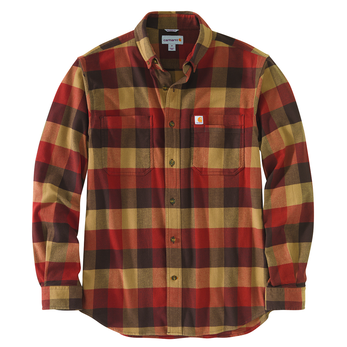 carhartt men's plaid shirt