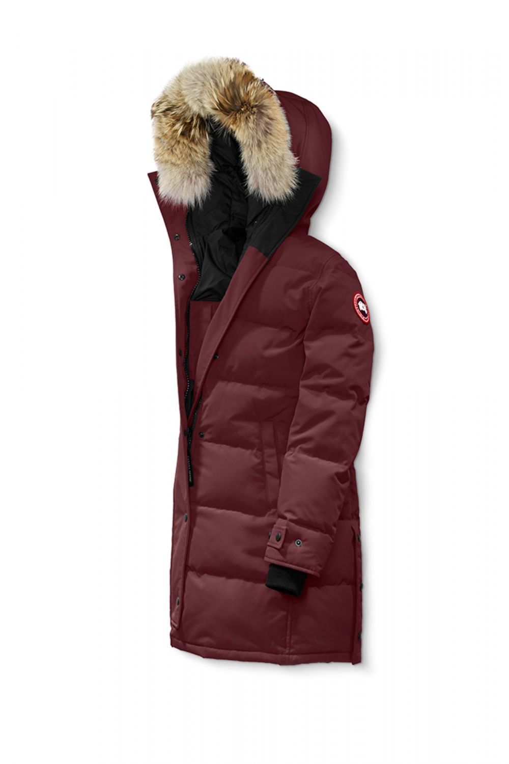 Canada goose fur collar on sale