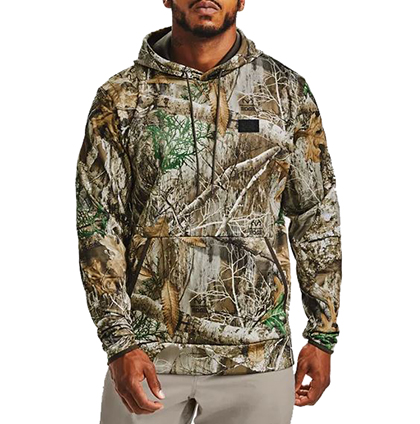 Under Armour Men s Fleece Camo Hoodie Vermont Gear Farm Way