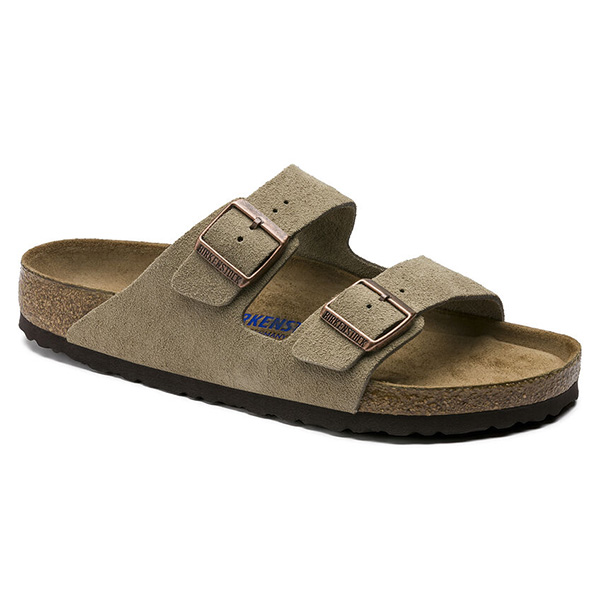 Birkenstock Arizona Suede Soft Footbed : Vermont Gear - Farm-Way