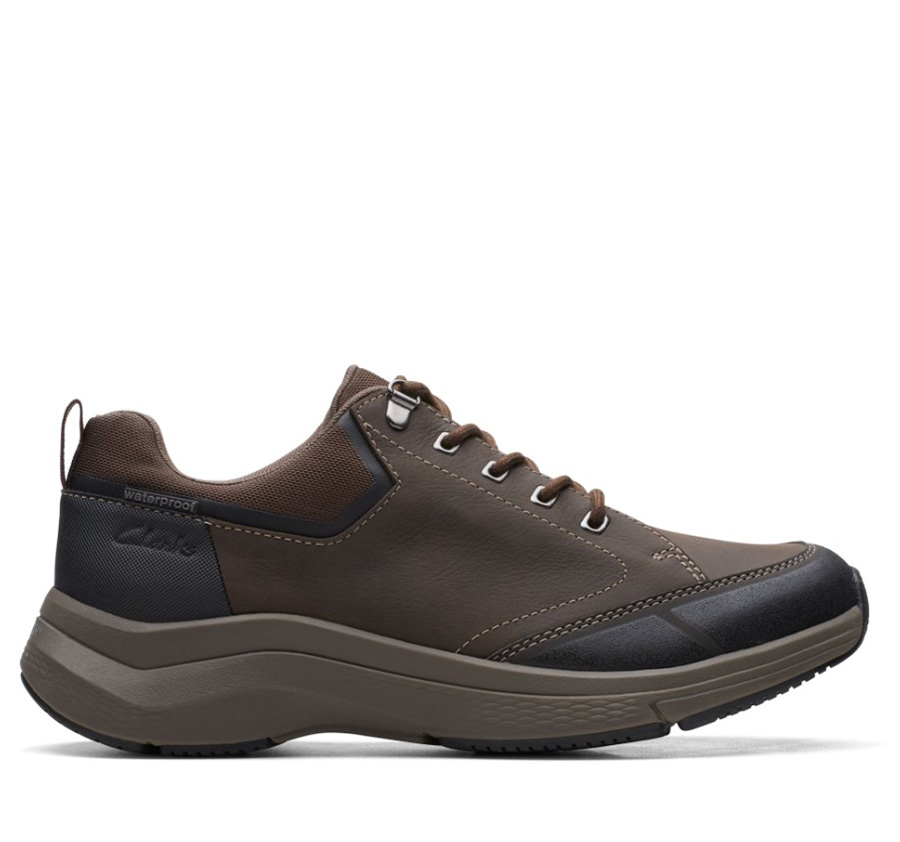 Clarks Men s Wave 2.0 Vibe Dark Brown Vermont Gear Farm Way