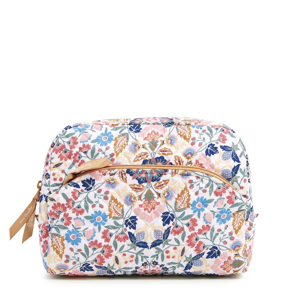 Vera bradley large deals cosmetic bag