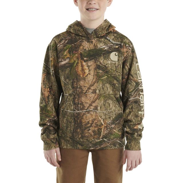 Carhartt Kids' Long Sleeve Camo Graphic Sweatshirt