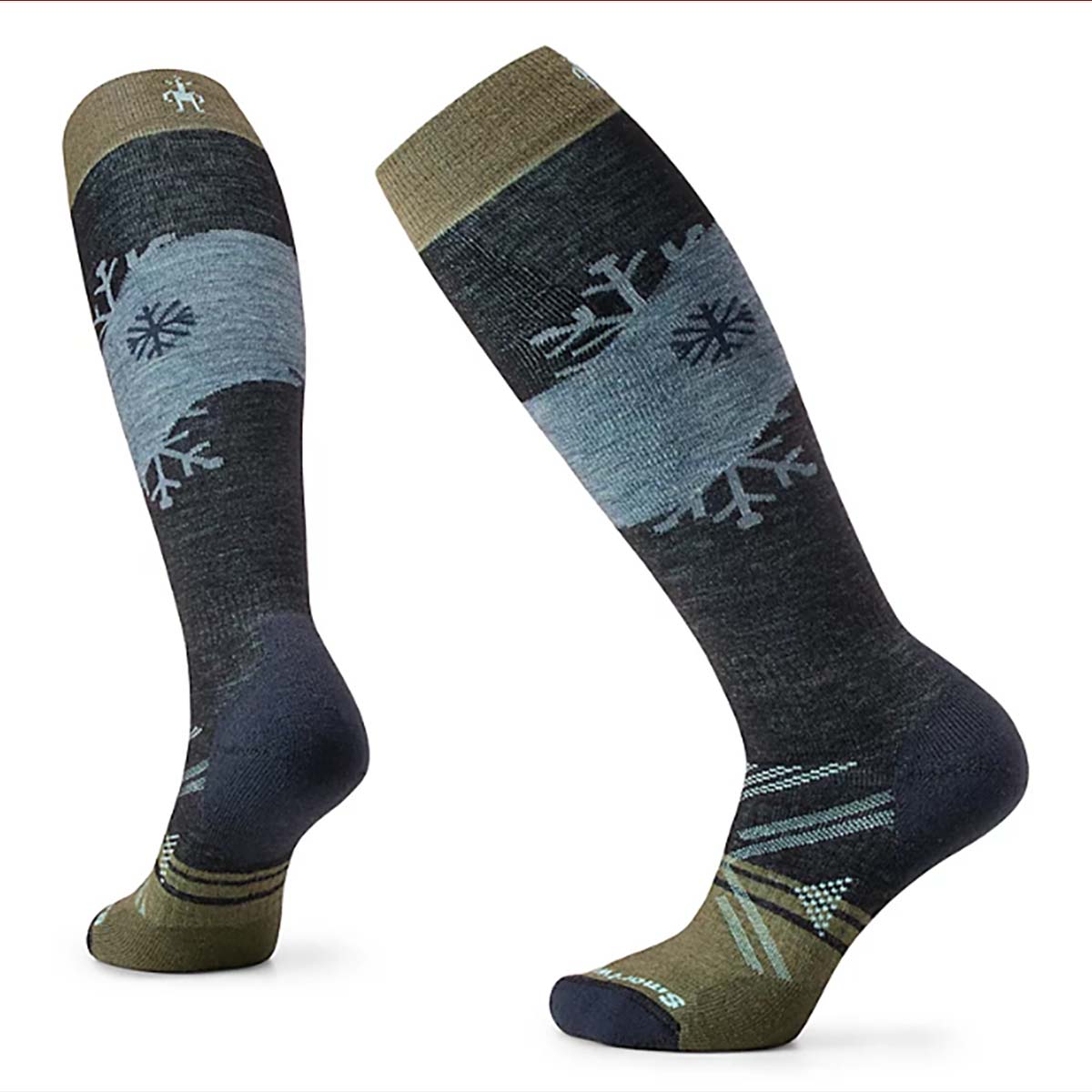 Smartwool Women's Ski Full Cushion Snowpocalypse Pattern Over The Calf ...