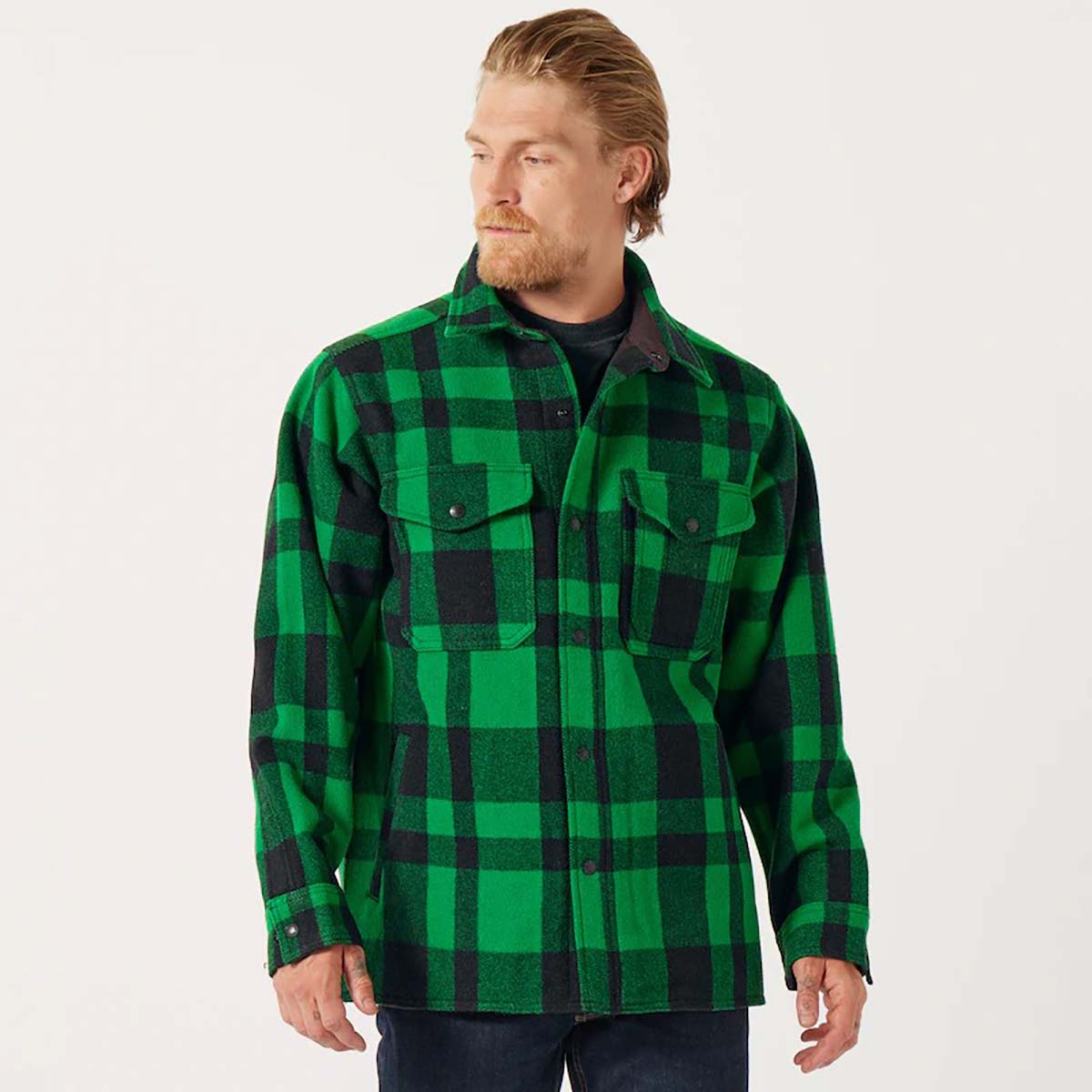 Vermont Gear Farm Way Filson Men s Lined Mackinaw Wool Jac shirt