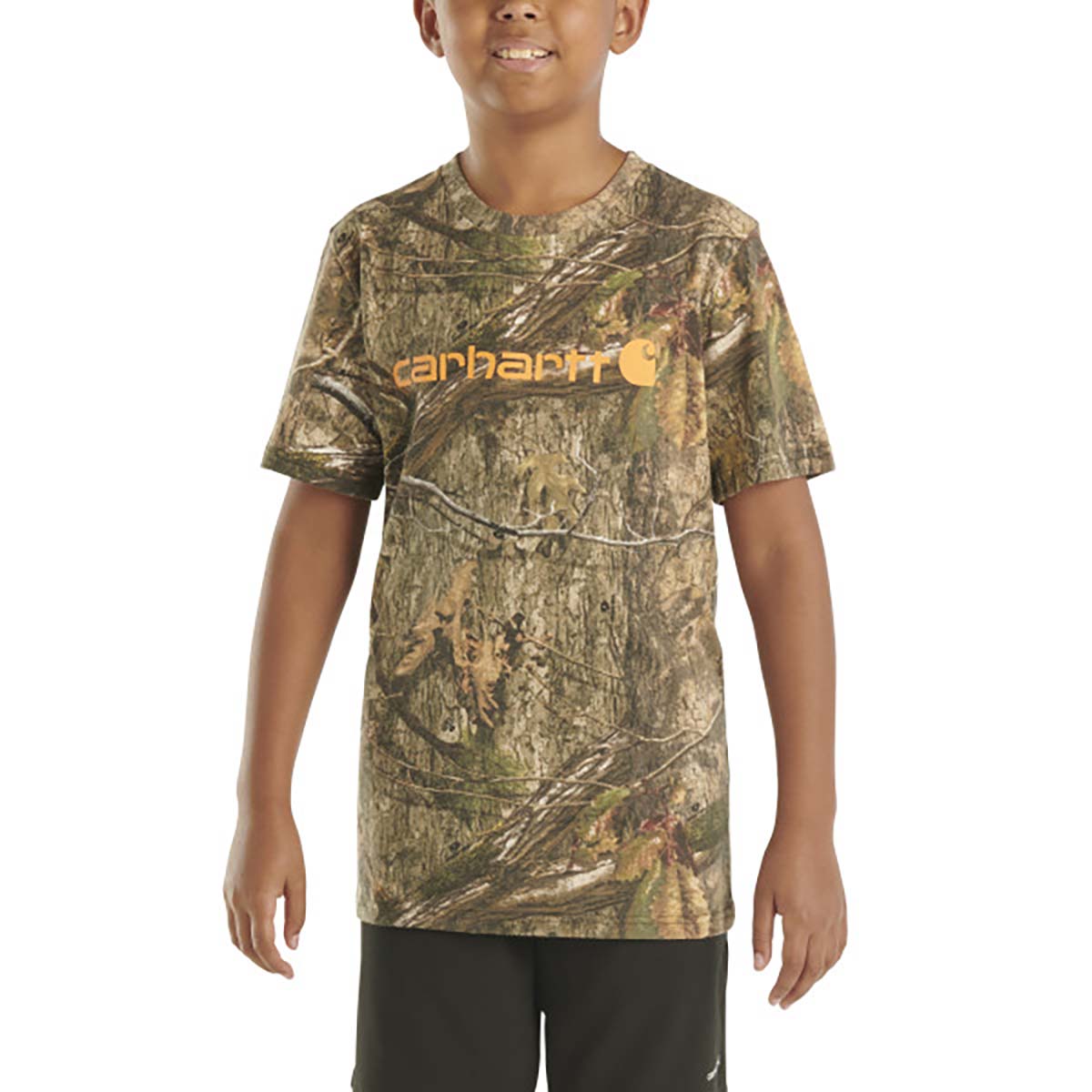 Carhartt Short Sleeve Camo Logo T-Shirt