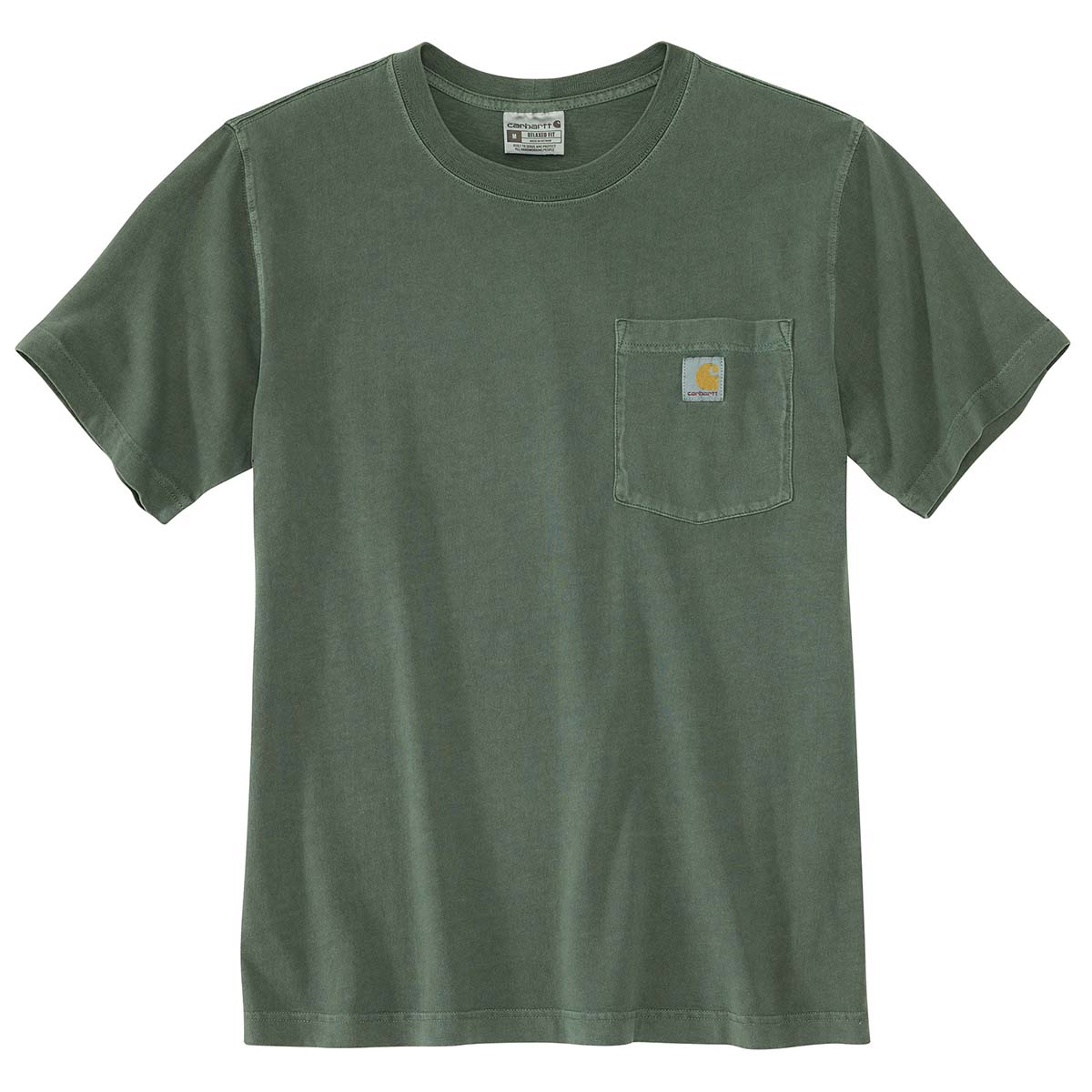 Carhartt Men's Re-Engineered Relaxed Fit Lightweight Short-Sleeve Garment Dyed Pocket T-Shirt