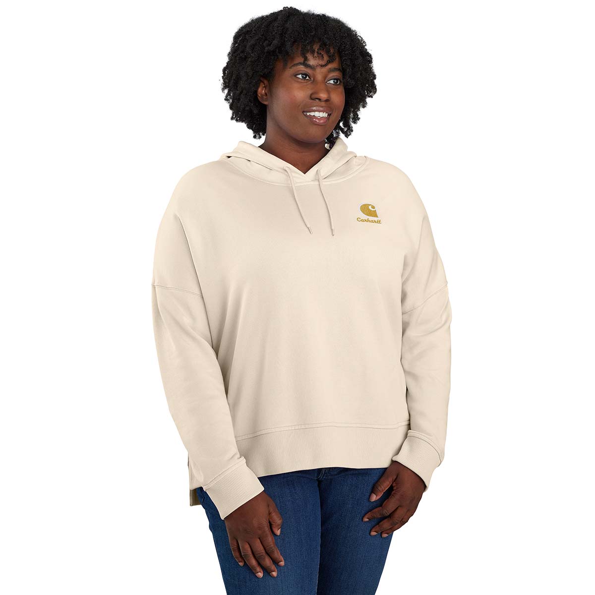 Carhartt Women's Tencel&trade; Fiber Series Loose Fit Graphic Hoodie Sweatshirt