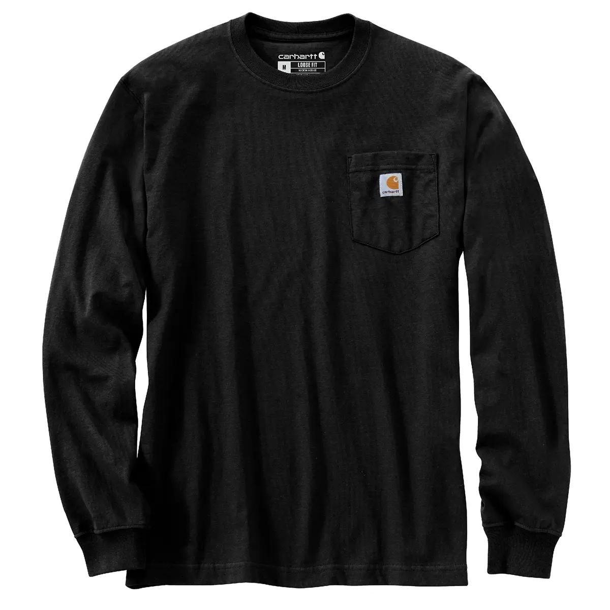 Carhartt Men's Loose Fit Heavyweight L/S Pocket Buck Graphic T-Shirt