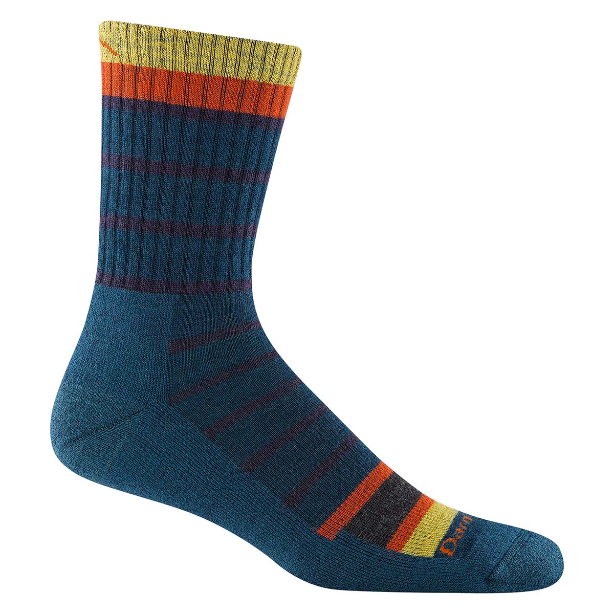 Darn Tough Men's Via Ferrata Micro Crew Midweight Hiking Sock