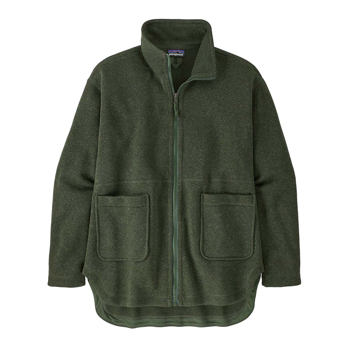 Patagonia Better Sweater Oversized Coat Women s Torrey Pine Green S