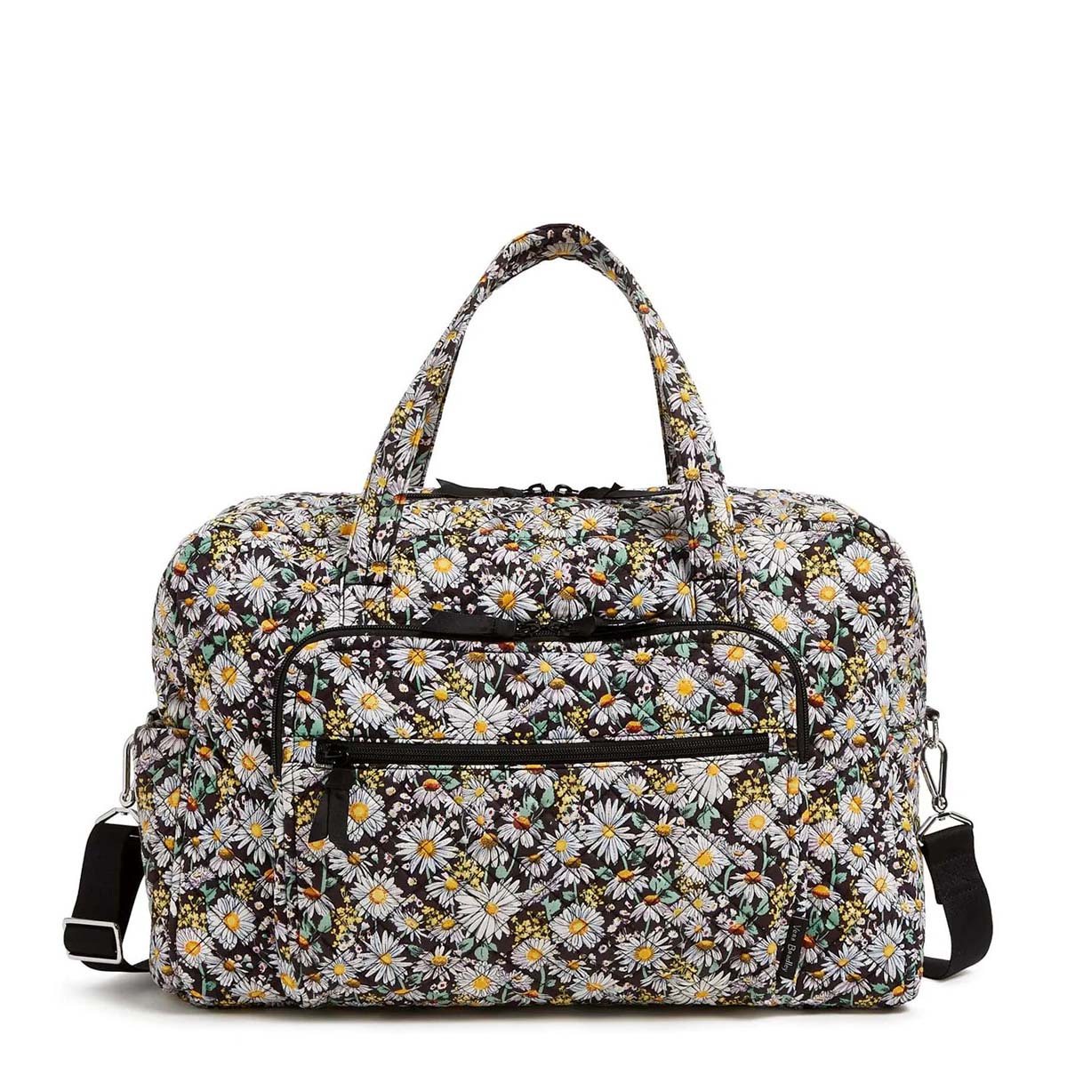 Vera Bradley Weekender Travel Bag - Daisies White