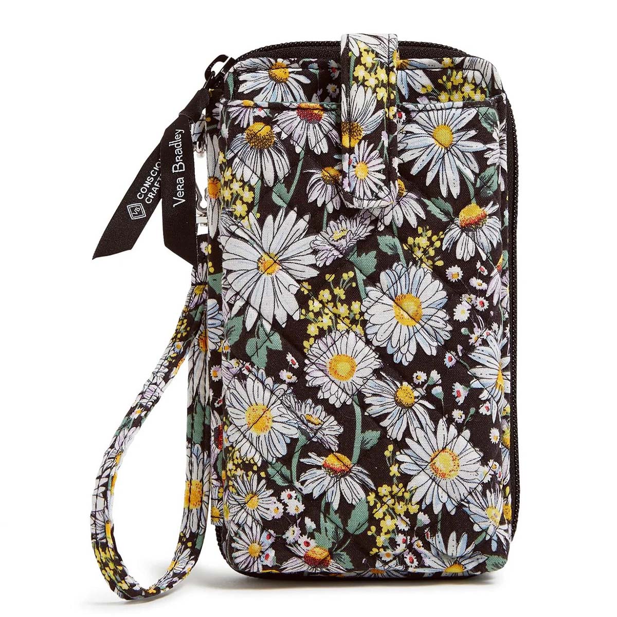 Vera Bradley RFID Large Smartphone Wristlet - Daisies : Vermont Gear ...