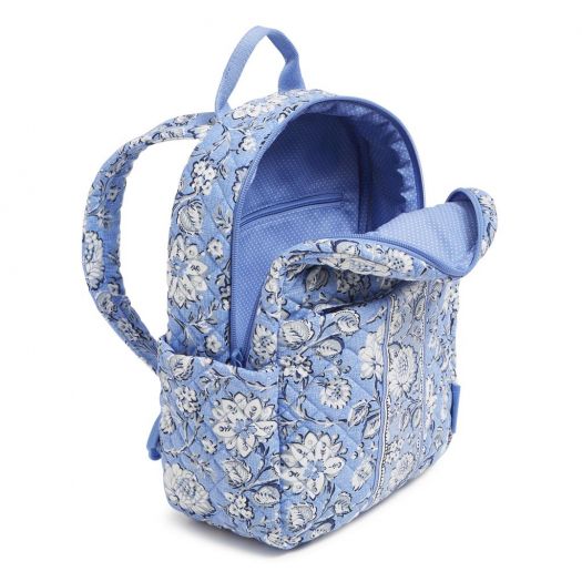 Vera Bradley Small Backpack - Sweet Garden Blue