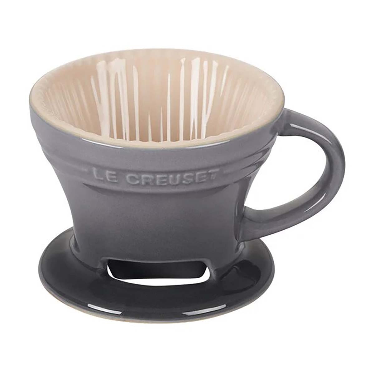 Le Creuset Por Over Coffee Cone - Oyster