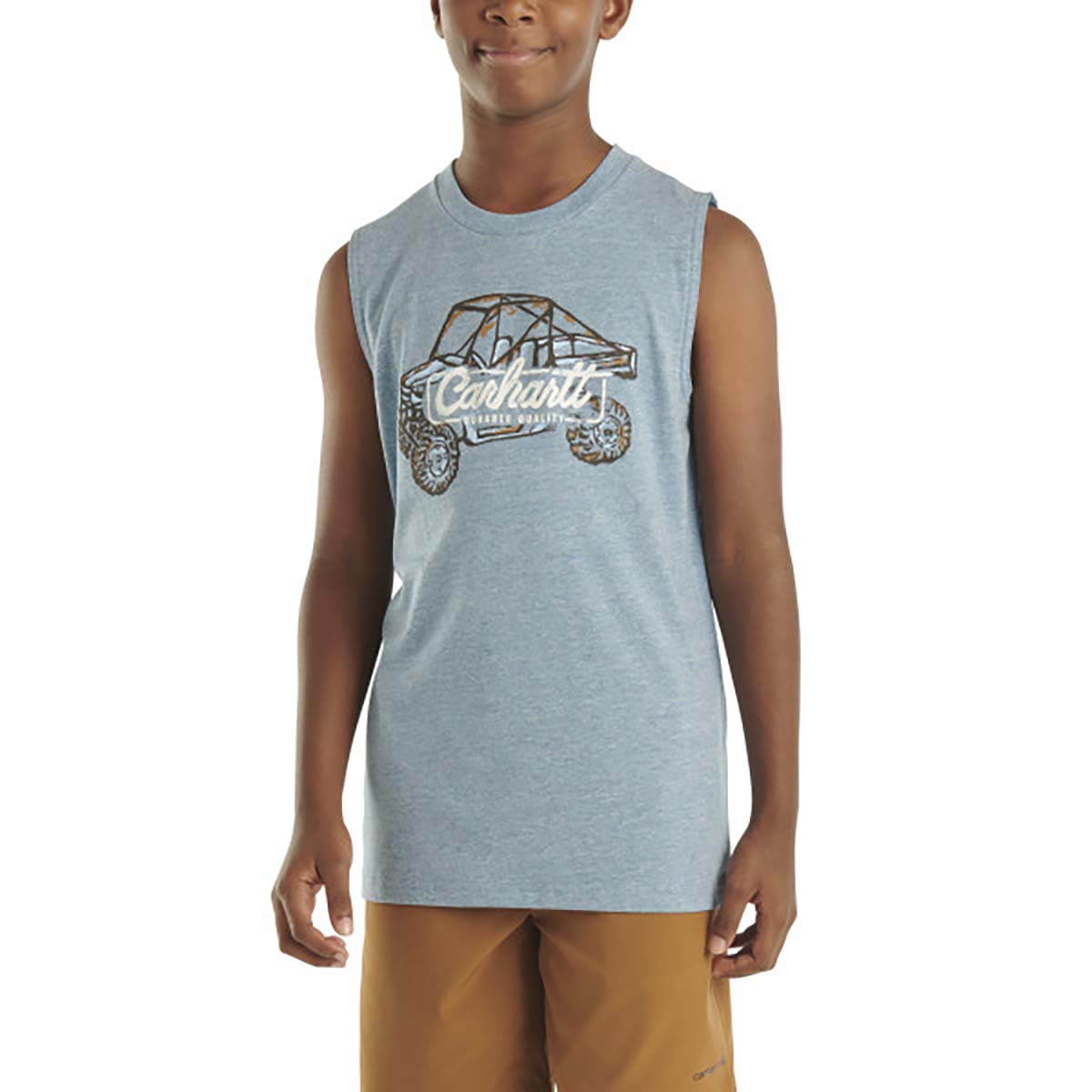 Carhartt Boys' Sleeveless Carhartt Vehicle T-Shirt