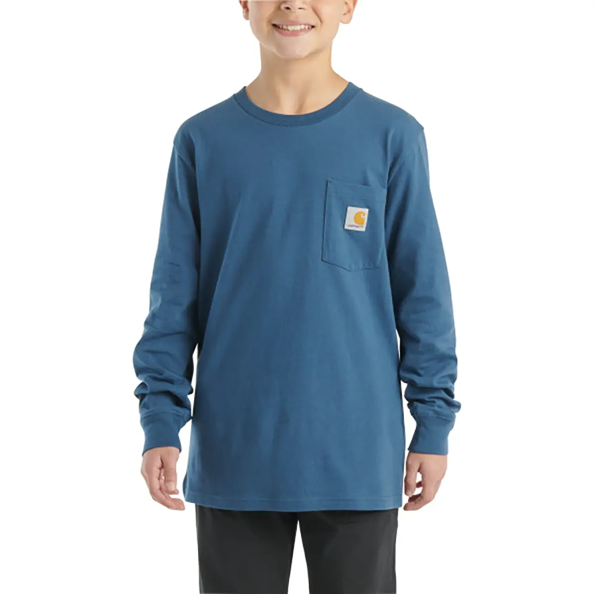 Carhartt Boys' Long SleeveGraphic Pocket T-Shirt