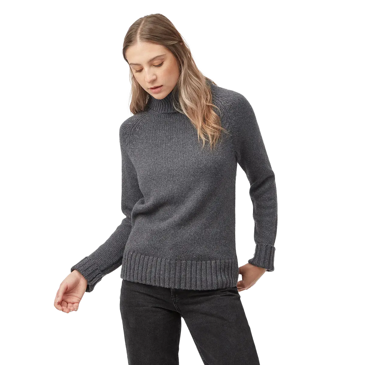 Tentree Women's Highline Wool Turtleneck Sweater