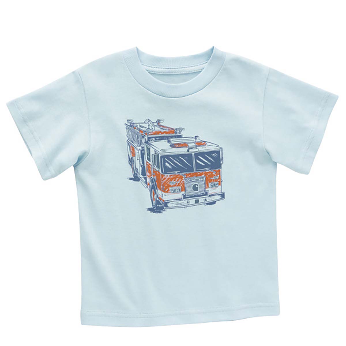 Carhartt Boys' Short Sleeve Fire Truck T-Shirt