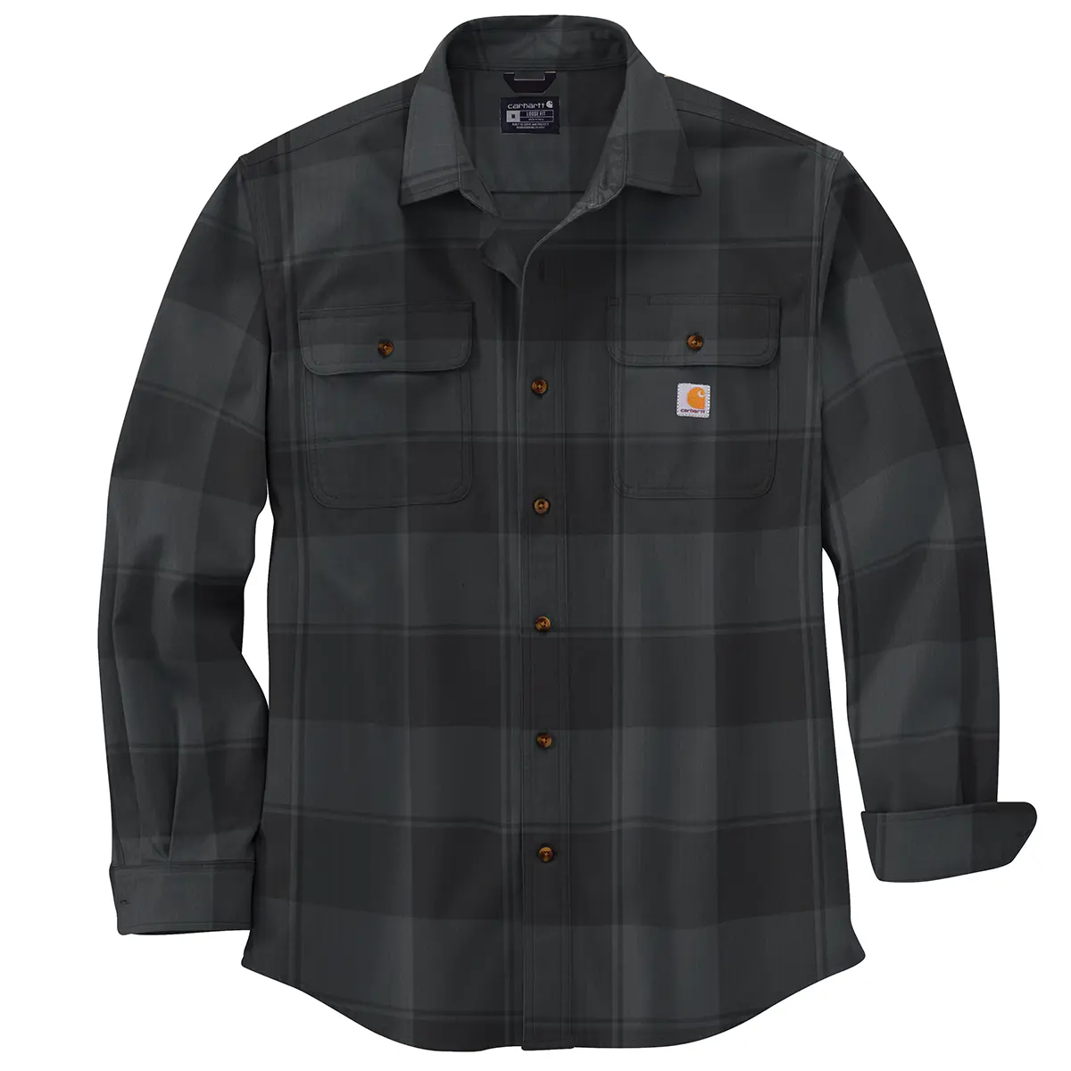 Carhartt Men's Loose Fit Heavy Weight Flannel L/S Shirt