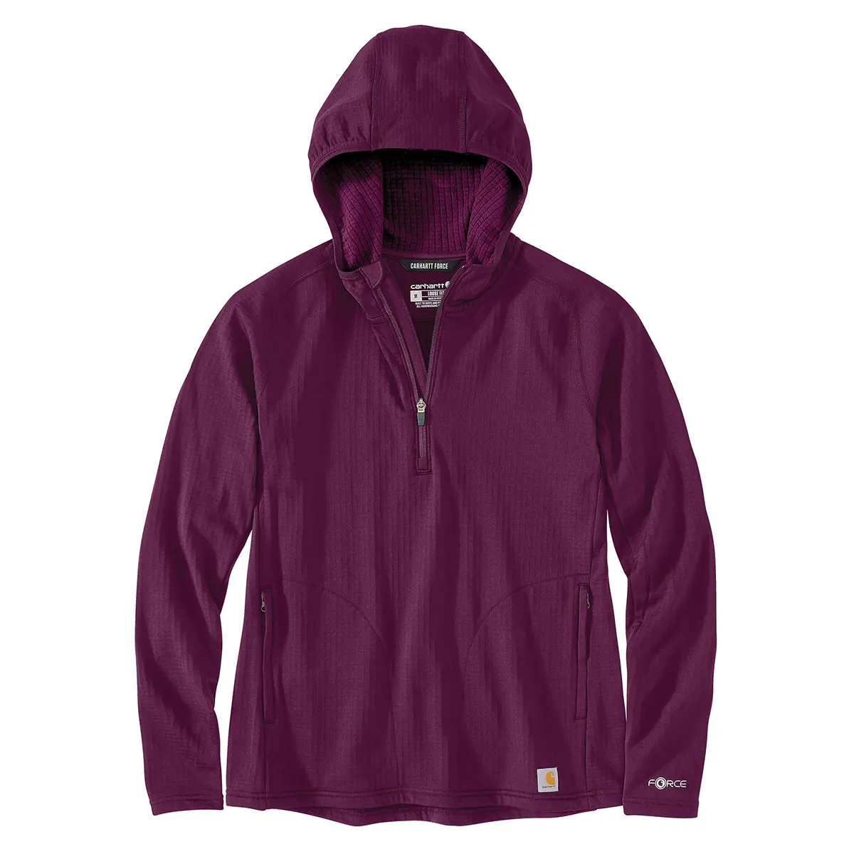 Carhartt half zip hoodie women's best sale