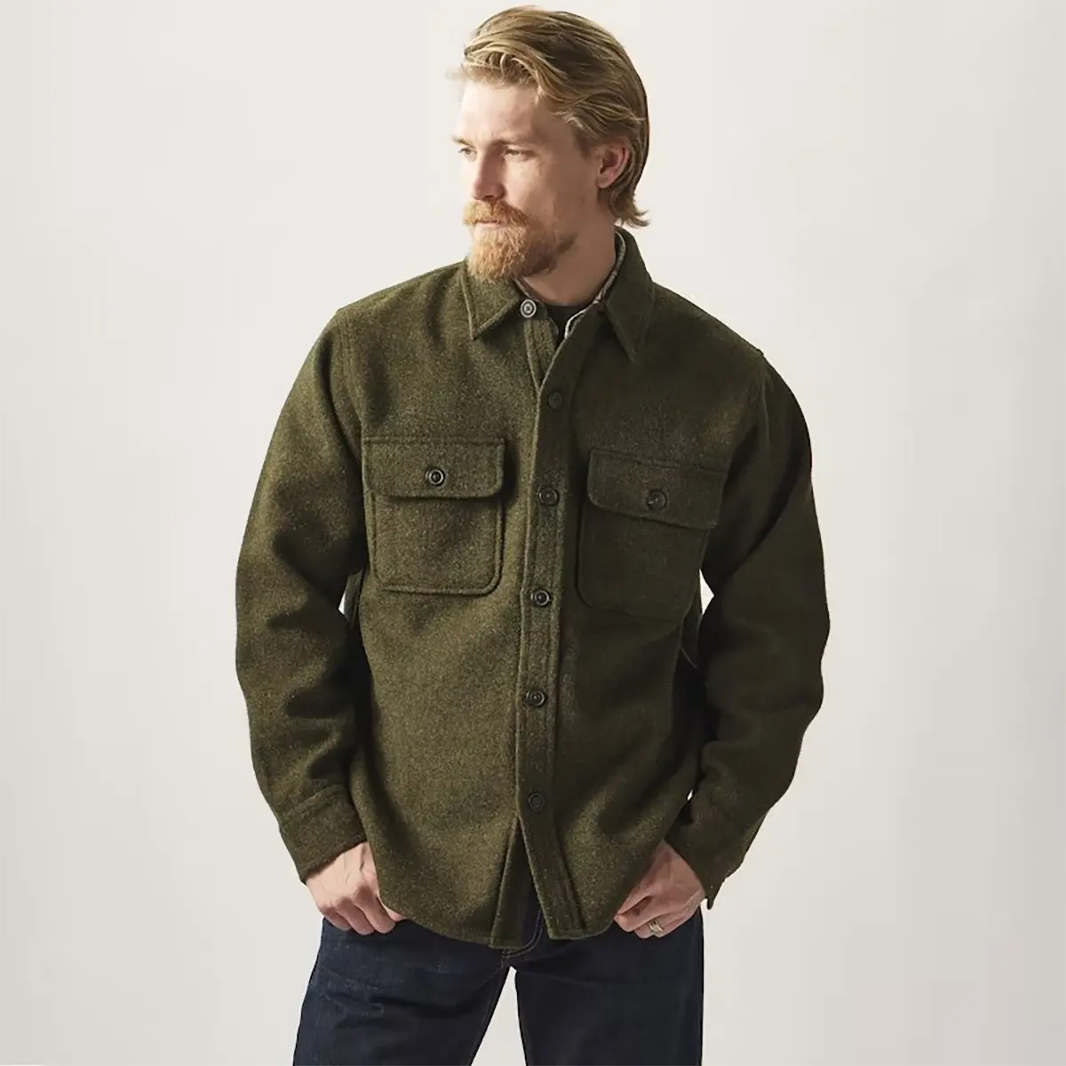 Filson Men's CPO Wool Jac-Shirt