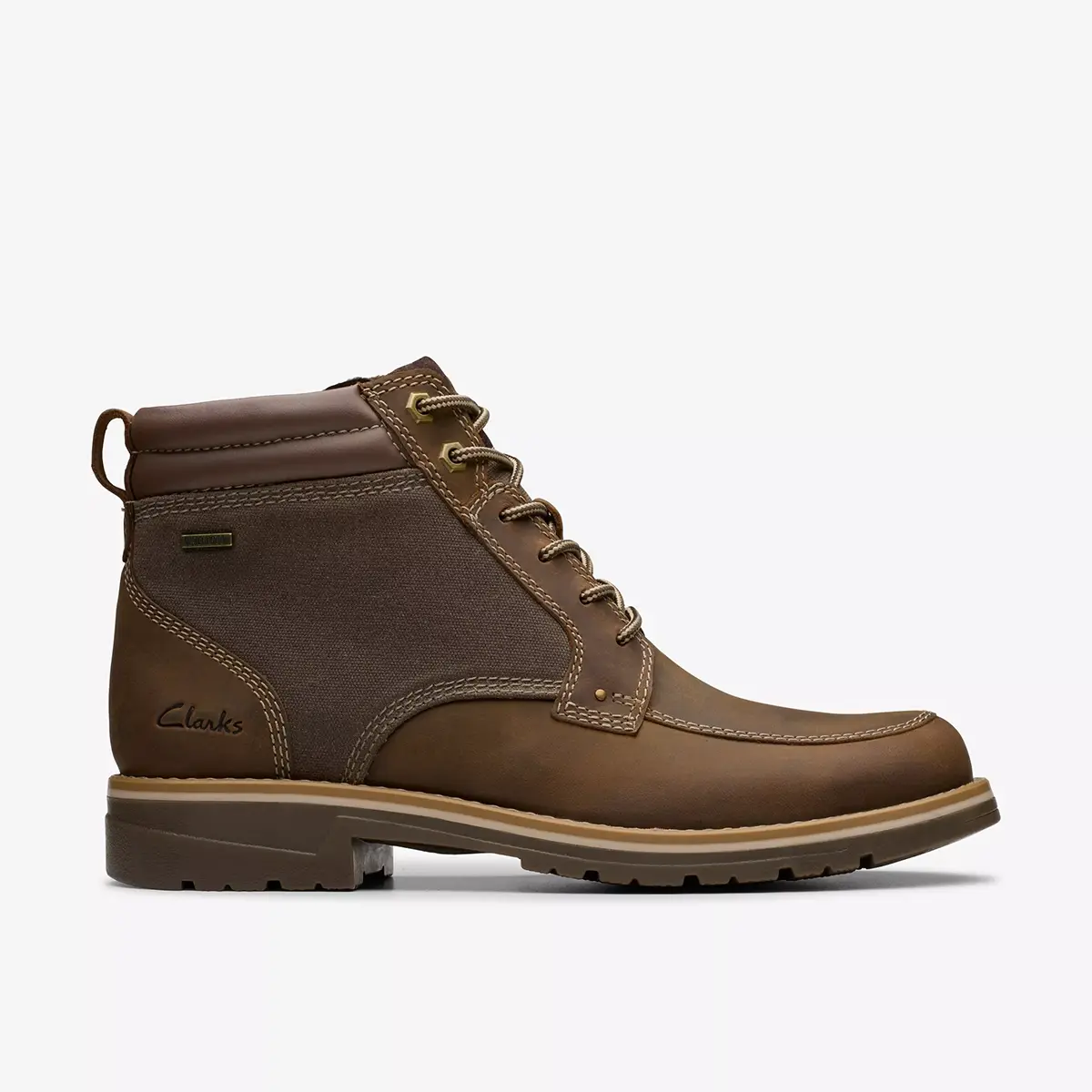 Clarks Men's Morwell Zip - Beeswax Leather