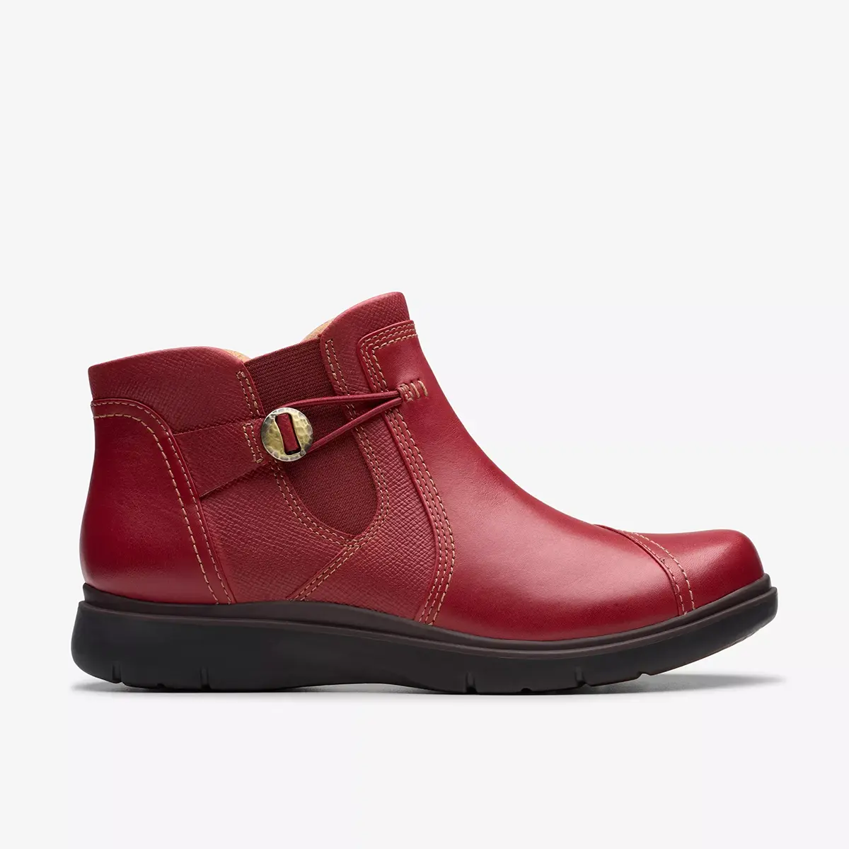 Clarks Women's Certina Joy - Red Leather