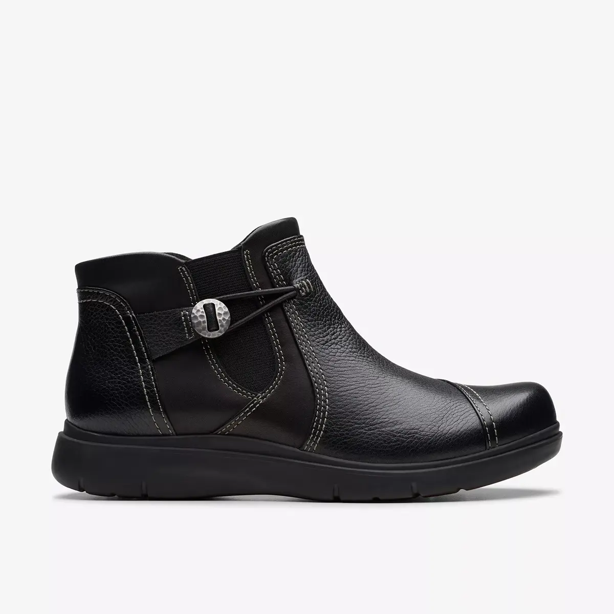 Clarks Women's Certina Joy - Black Leather