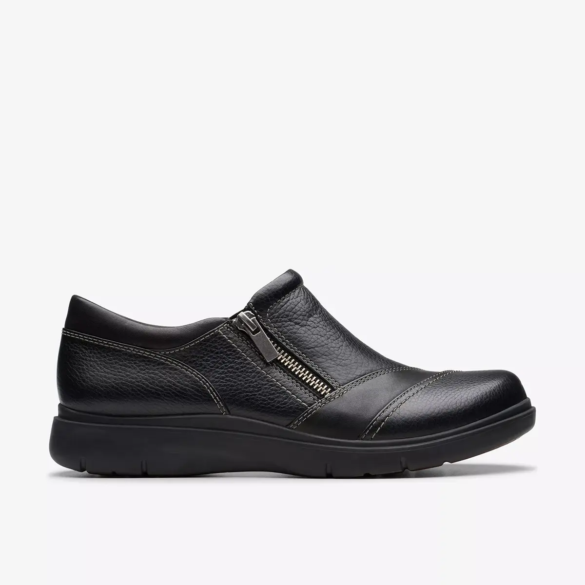 Clarks Women's Certina - Pure Black Leather