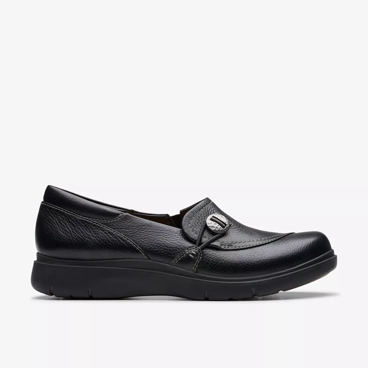 Clarks Women's Certina Ease =- Black Leather