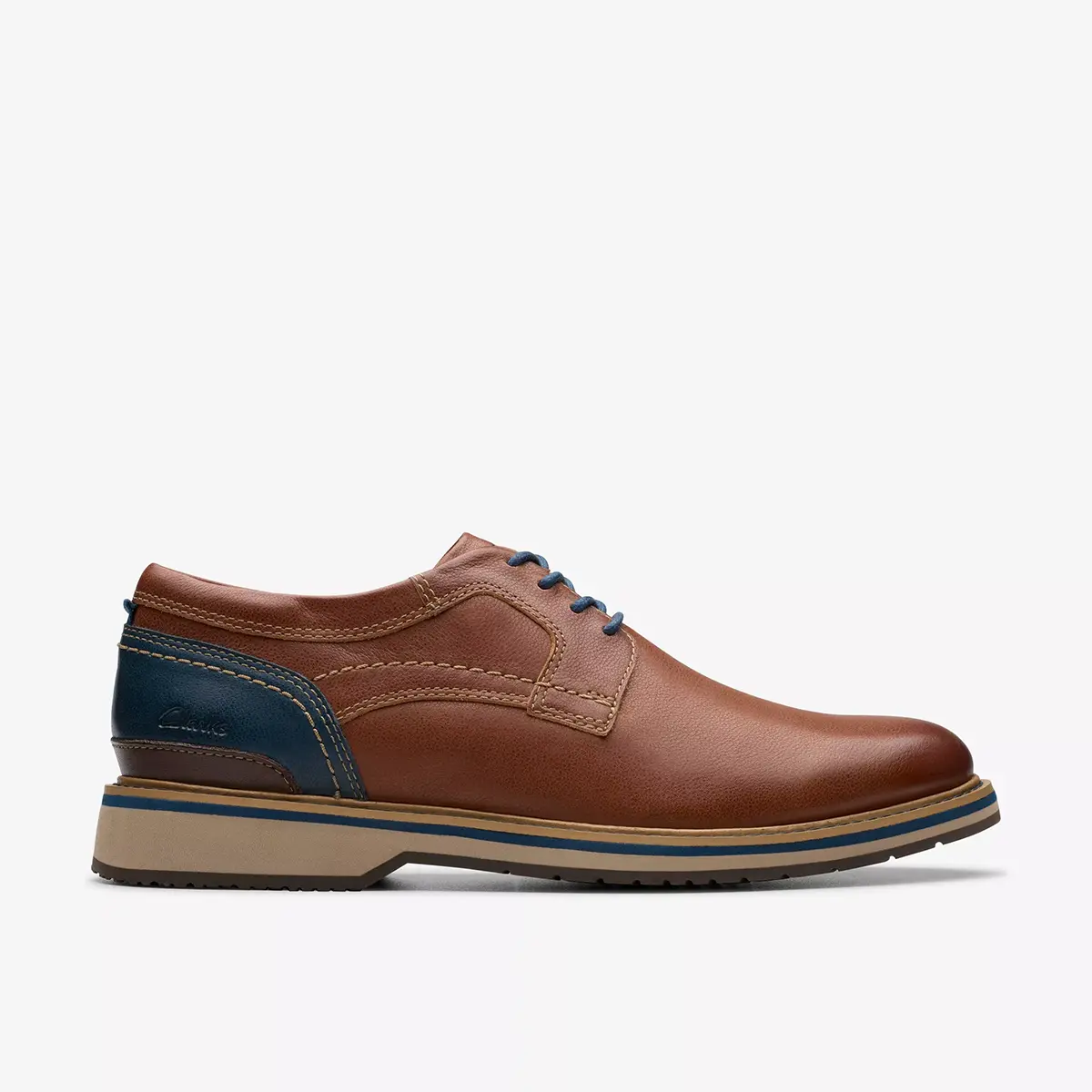 Clarks Men's Monahan Plain - Tan Leather