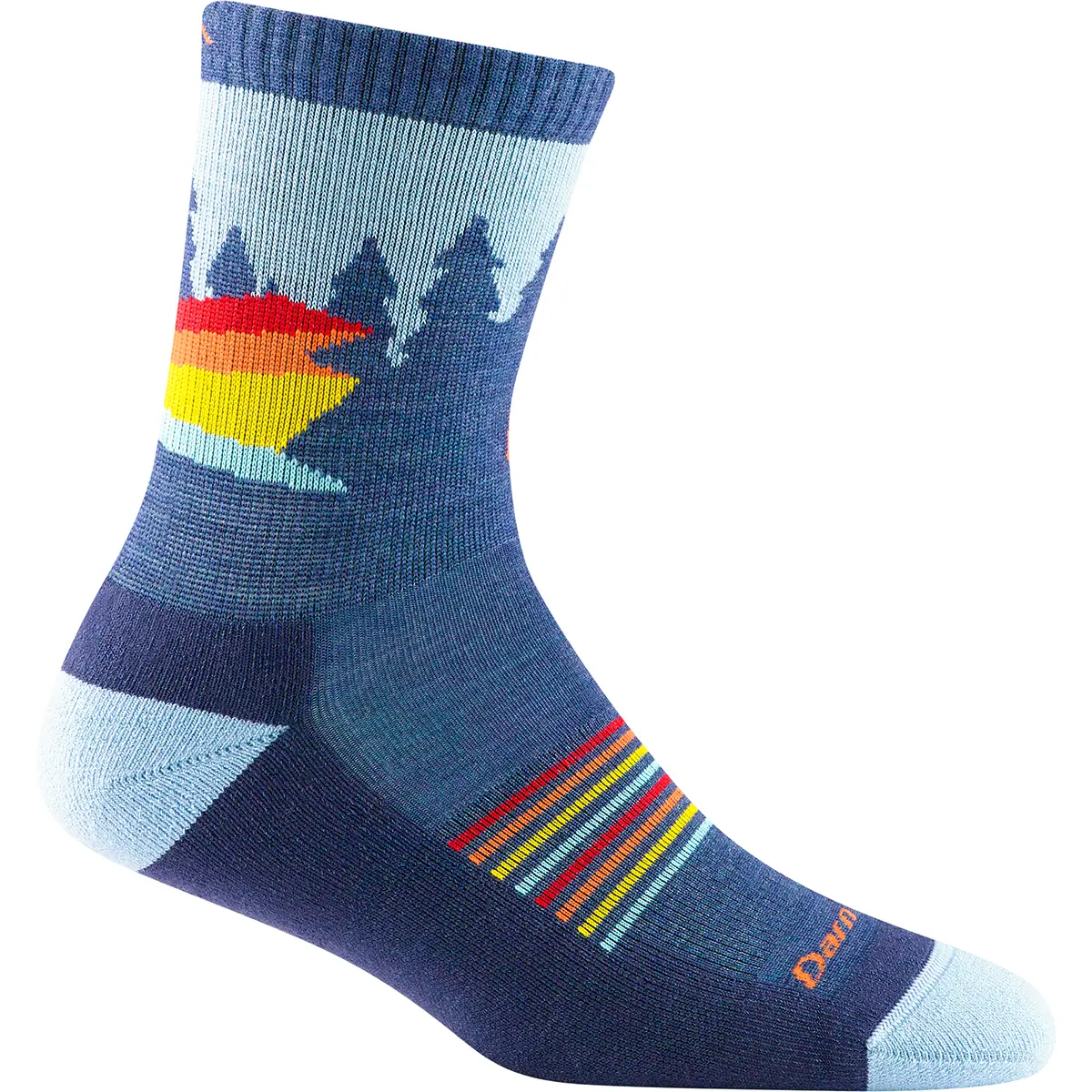 Darn Tough Kids Van Wild Micro Crew Lightweight Hiking Sock