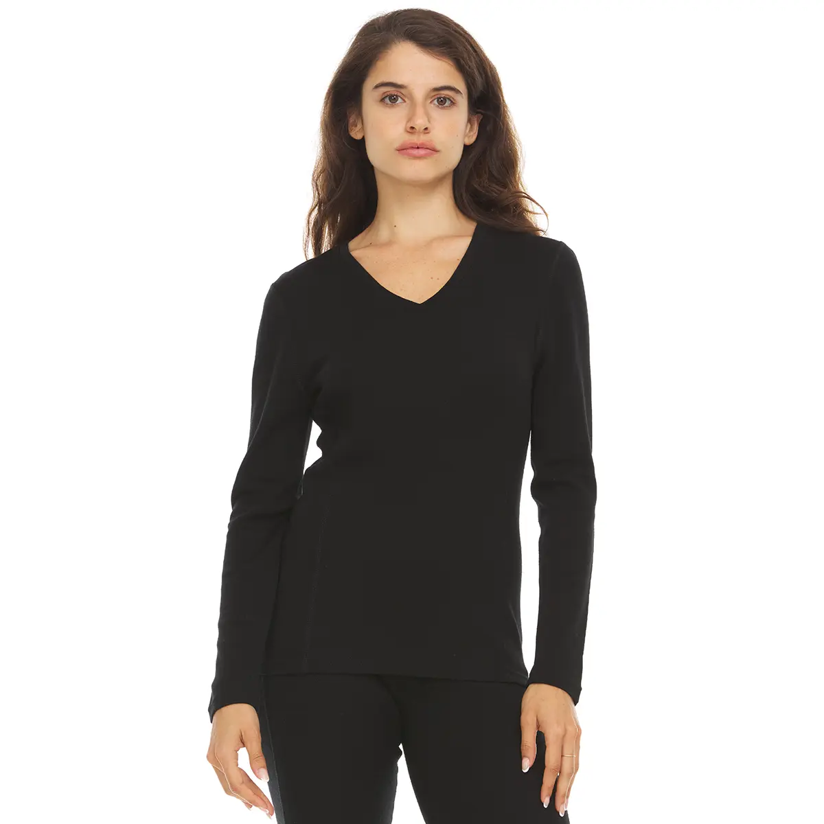 Minus 33 Women's Midweight Long Sleeve V-Neck