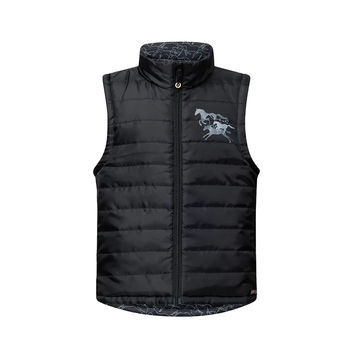 Kerrits Kids Round up Reversable Quilted Riding Vest