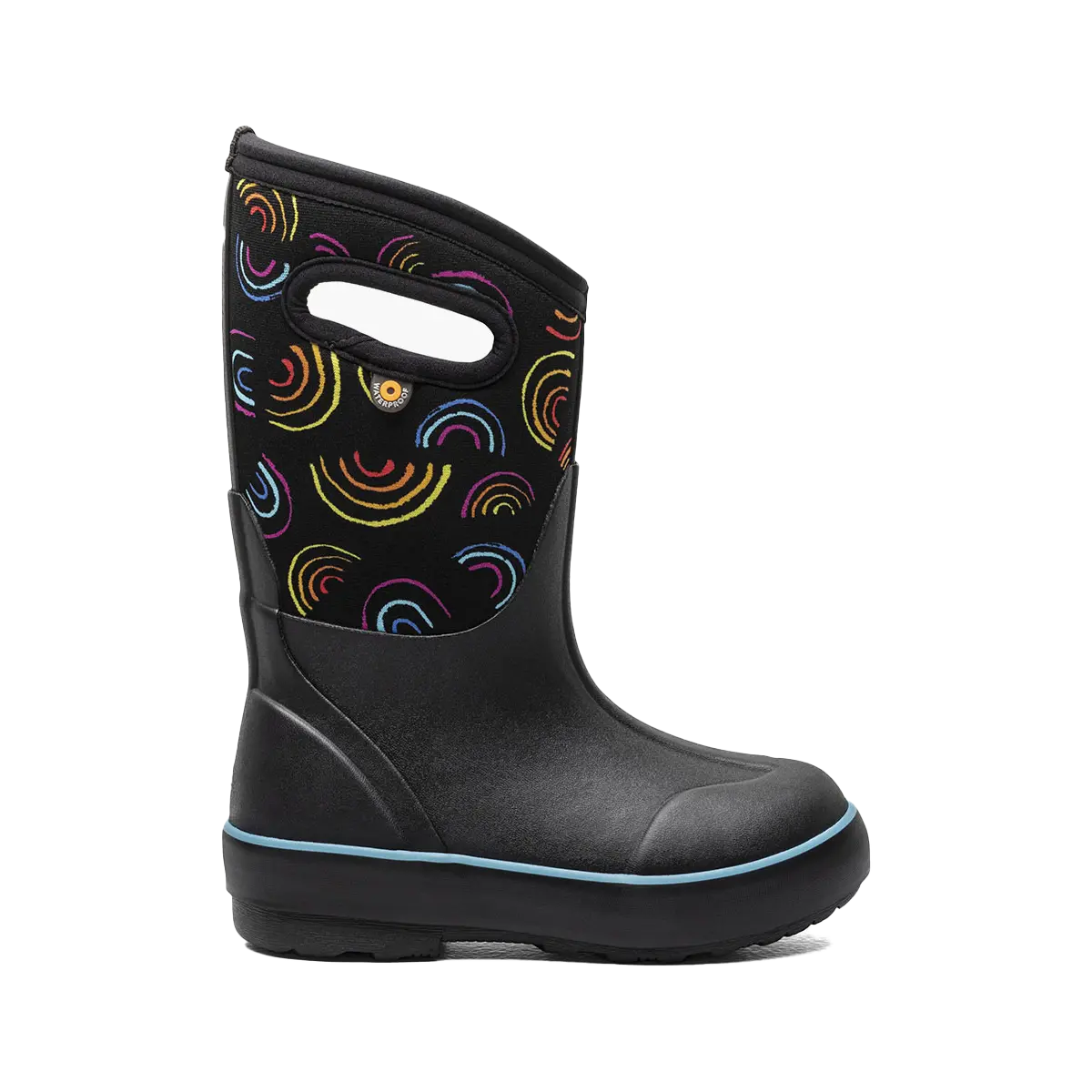 Bogs Kids' Classic II Wild Rainbows, 3 Season- Wide