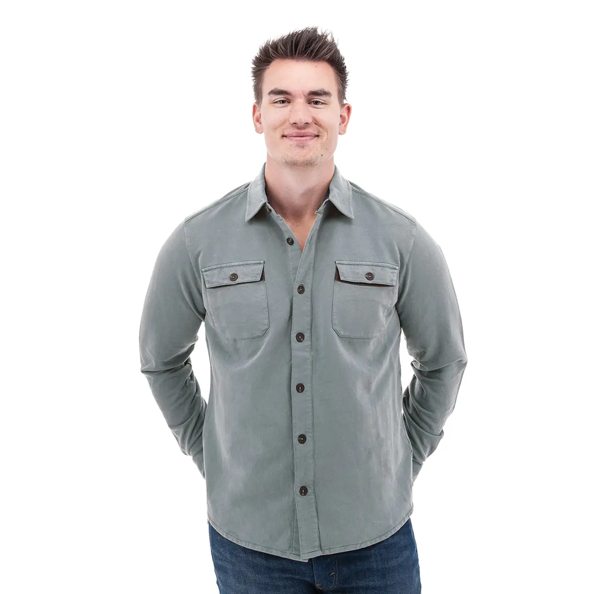 Old Ranch Men's Sprague Organic Overshirt