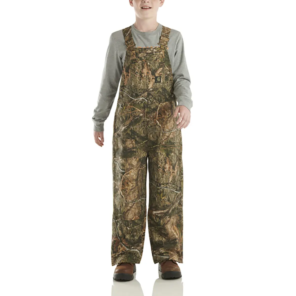 Carhartt Boys' Loose Fit Canvas Bib Overall