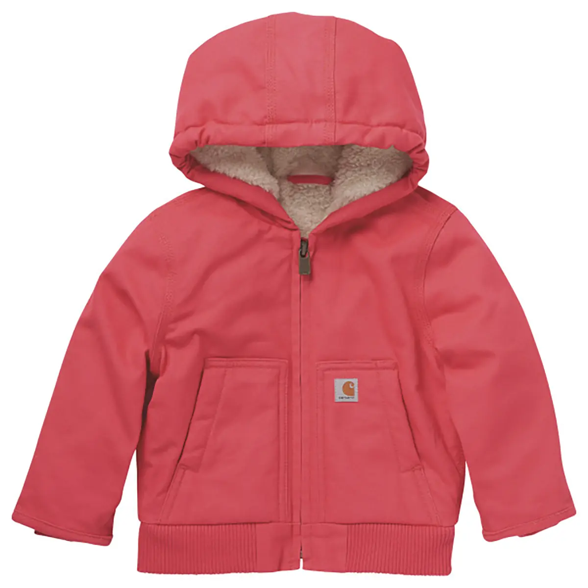 Carhartt Kids' Zip-Front Canvas Insulated Active Jac