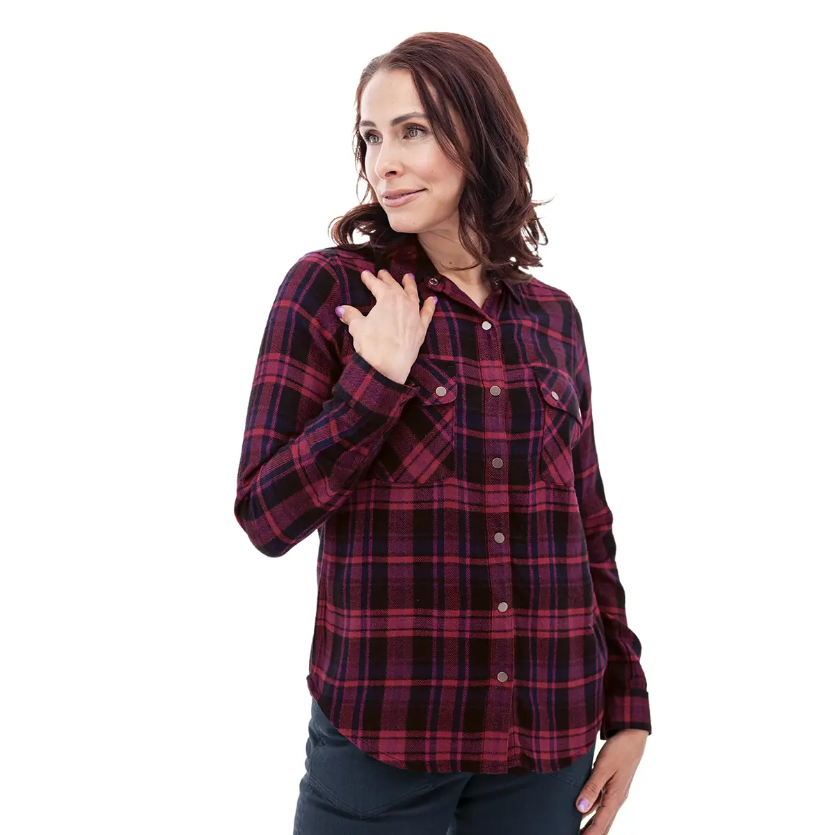 Aventura Women's Emerson Plaid Shirt