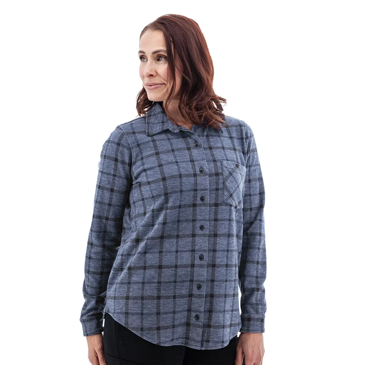 Aventura Women's Luscious Plaid Fleece Shirt