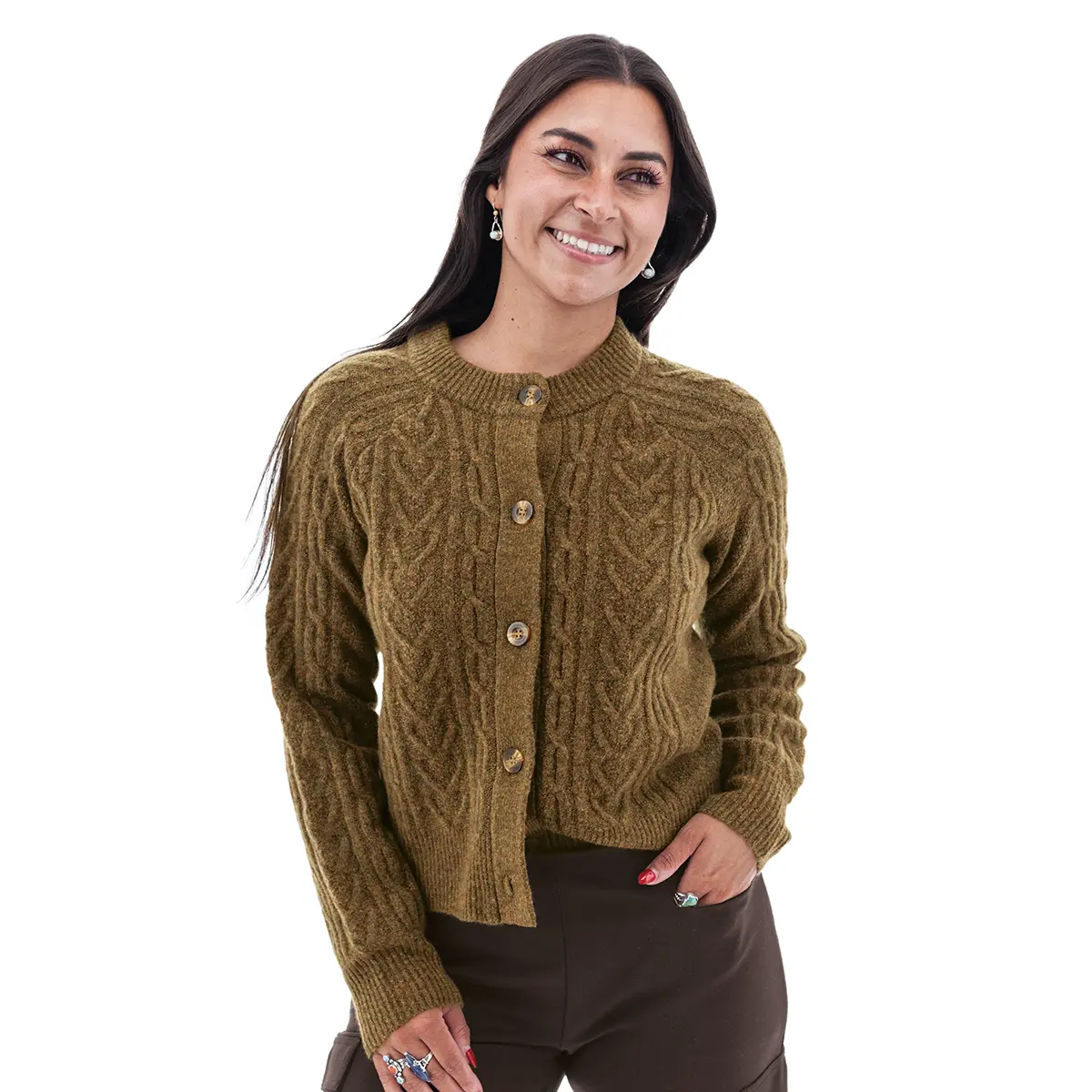 Aventura Delany Crop Cardigan