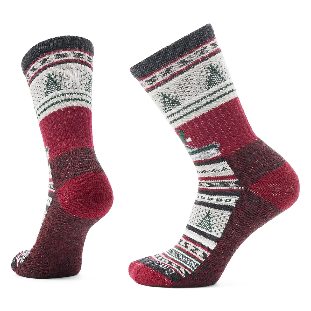 Smartwool Unisex Everyday Cozy Say It Ain't Snow Crew Socks