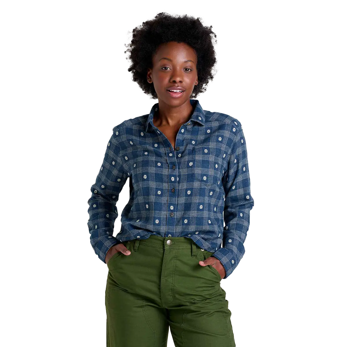 Toad&Co Women's Re-Form Flannel Boxy Shirt