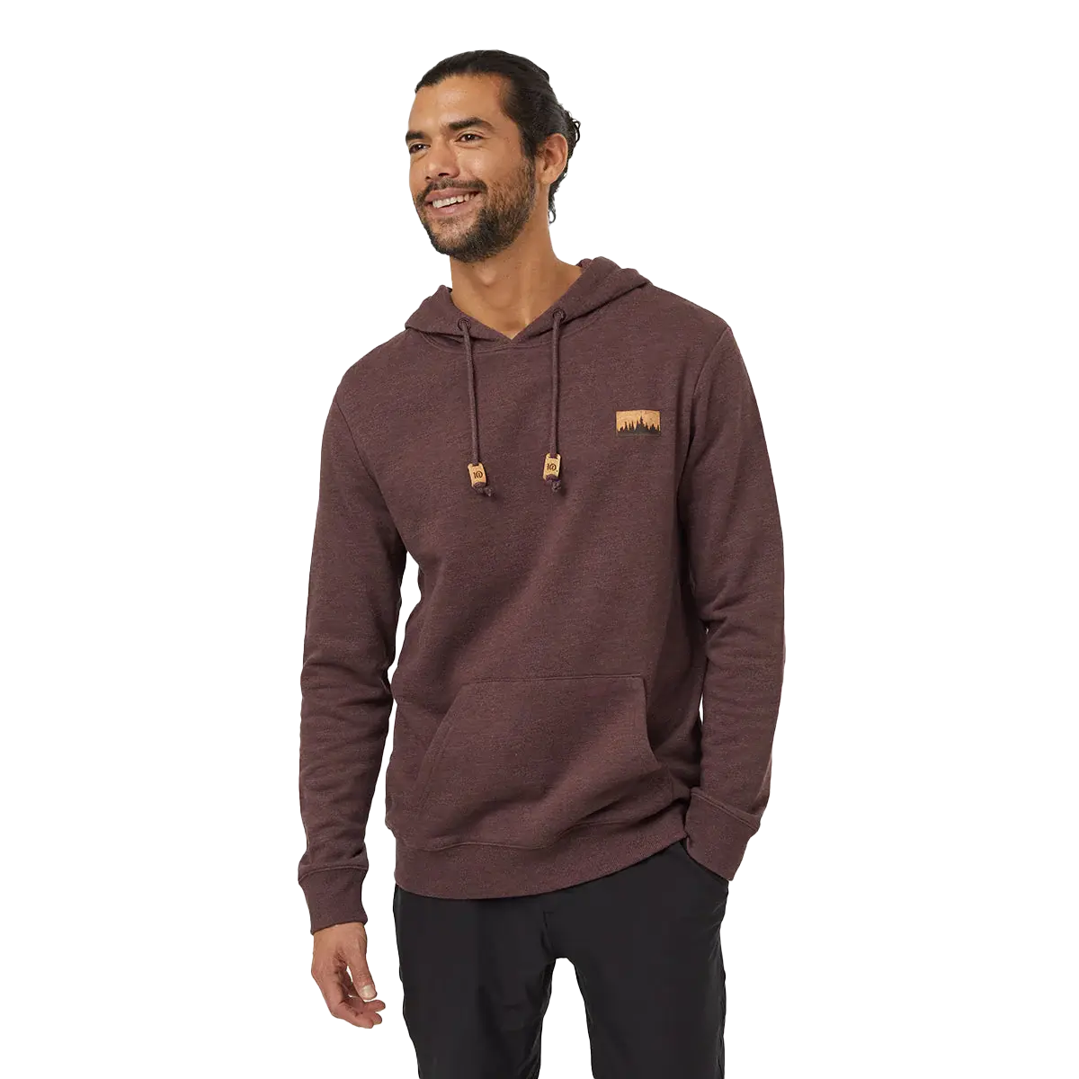 Tentree Men's Juniper Cork Patch Hoodie