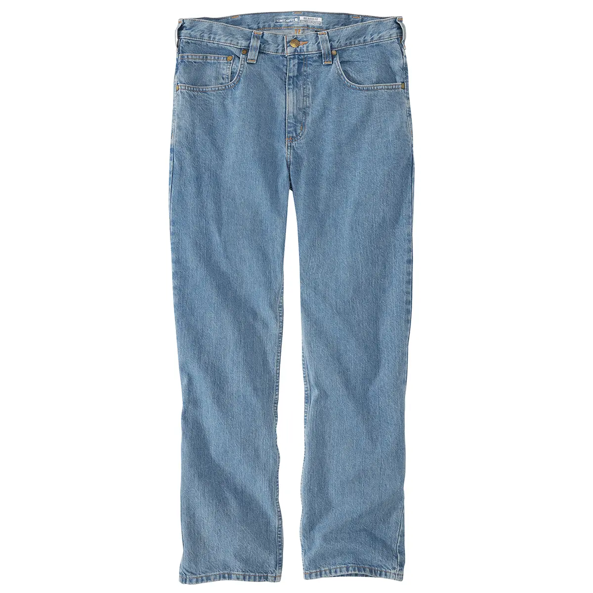 Carhartt Men's Jean - Relaxed Fit- 100% Cotton Denim - Cove