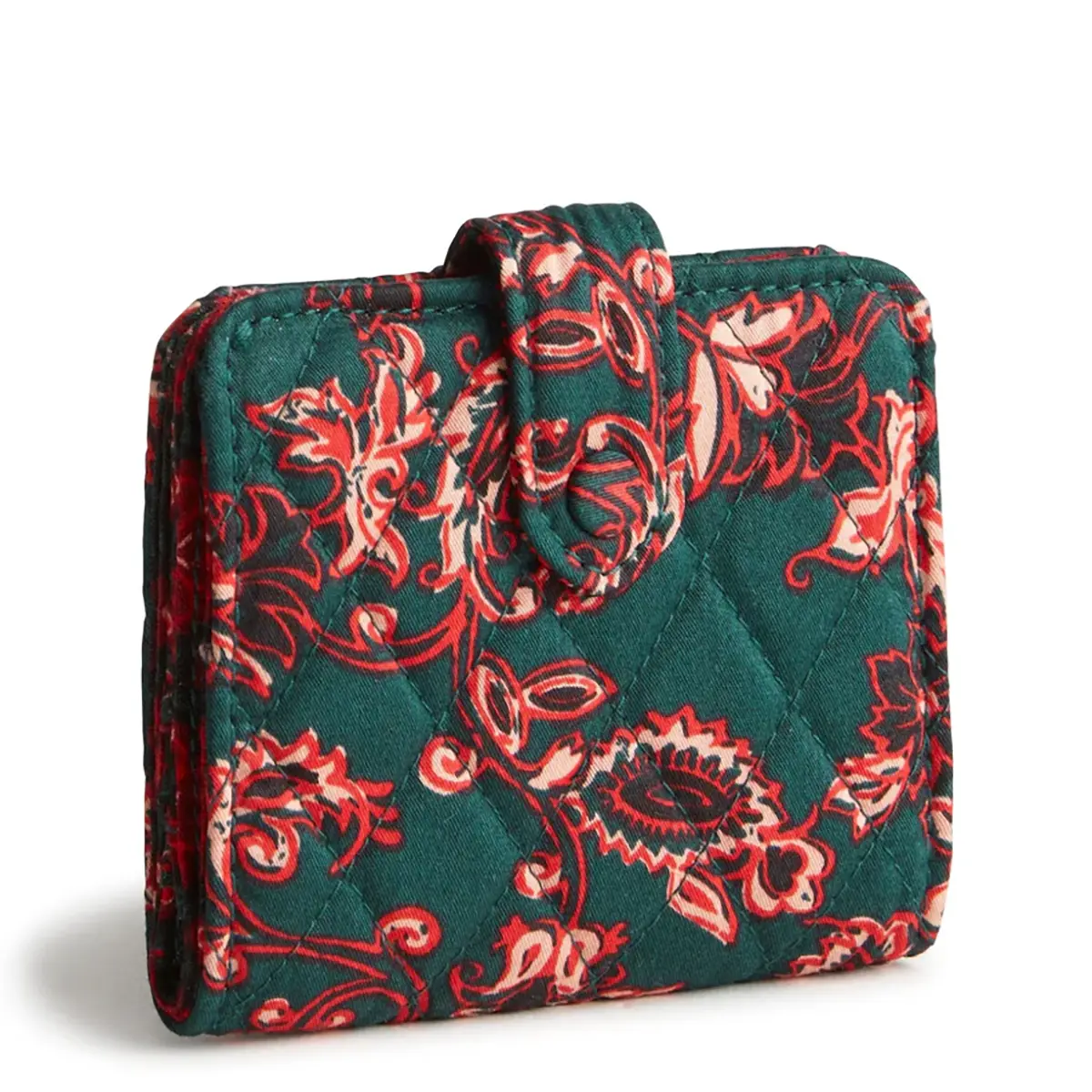 Vera Bradley Small Tab Wallet - Victorian Vines